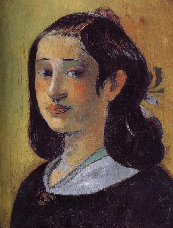 Paul Gauguin The artist s mother France oil painting art